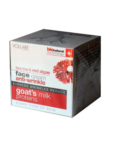 CREMA FACIAL ANTI ARRUGAS ALGAS ROJAS