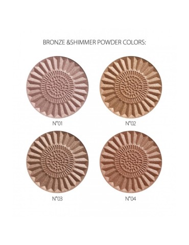 Polvos Bronceadores  Bronze&Shimmer Nº1    9g